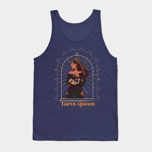 Tarot queen for Tarot Card Readers and Fortune Teller Tank Top